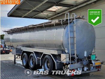 Vocol 35.000 Ltr. Stainless steel + Pump Wassertank RVS INOX - Naczepa cysterna