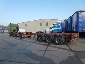 D-TEC 4-as combi trailer - 47.000 Kg - - Naczepa kontenerowiec/ System wymienny
