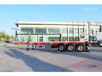 NOVA NEW CONTAINER TIPPING CHASSIS PRODUCTION 20,30,40 FT 2023 - Naczepa kontenerowiec/ System wymienny