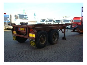 Netam-Freuhauf open 20 ft container chassis - Naczepa kontenerowiec/ System wymienny