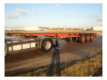 Pacton Container chassis 3axle 40ft - Naczepa kontenerowiec/ System wymienny