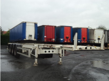 TURBOS HOET Container chassis - Naczepa kontenerowiec/ System wymienny