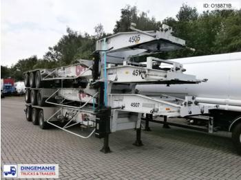 Titan Tank container trailer 20 ft. (3 units € 8000) - Naczepa kontenerowiec/ System wymienny