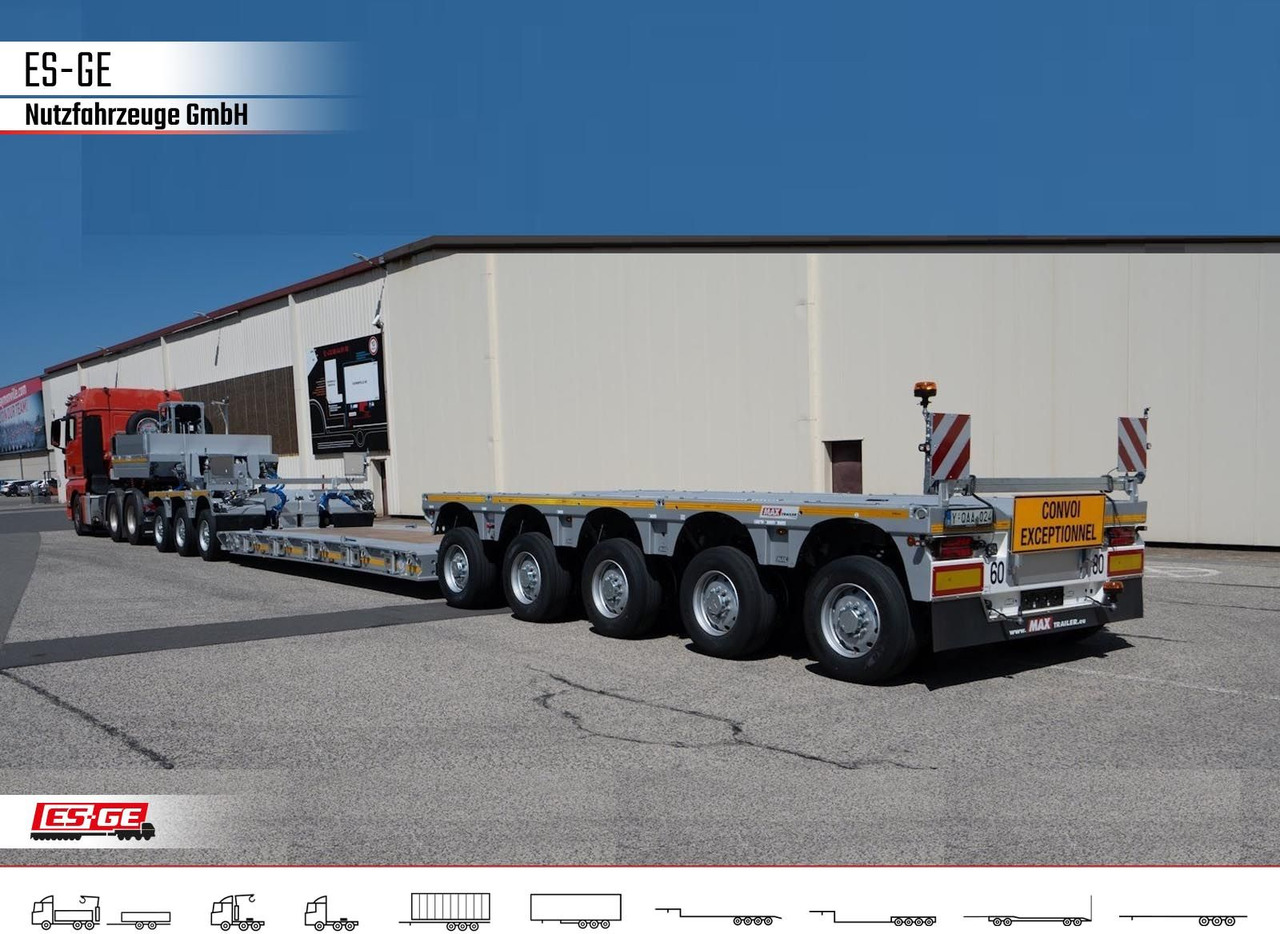 Naczepa niskopodwoziowa Faymonville MAX Trailer 3+5 Tiefbett Kombination ATX