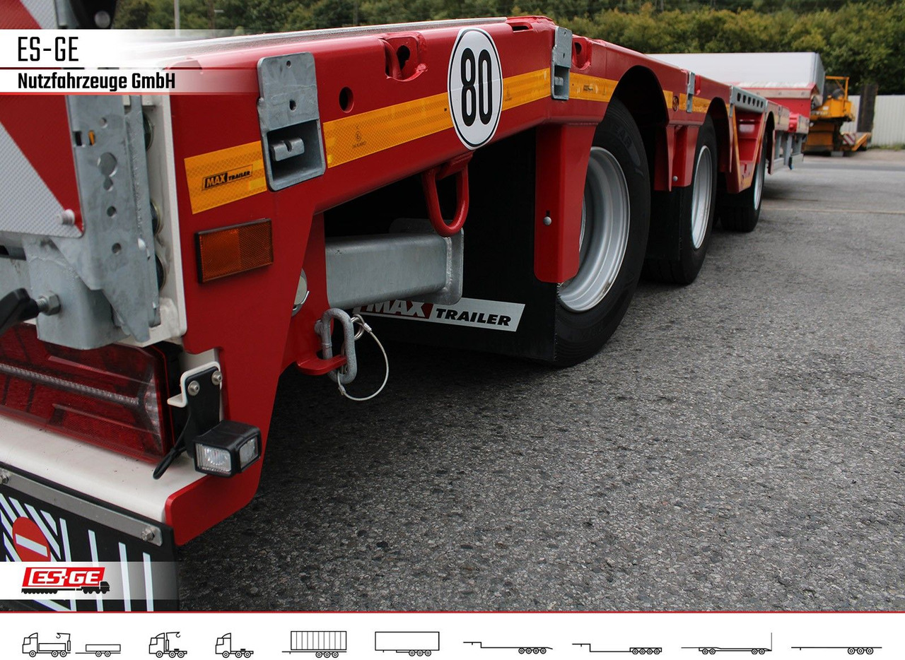 Naczepa niskopodwoziowa Faymonville MAX Trailer MAX100 Semi-Tieflader Radmulden