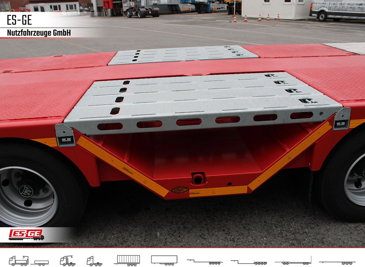 Naczepa niskopodwoziowa Faymonville MAX Trailer MAX100 Semi-Tieflader Radmulden