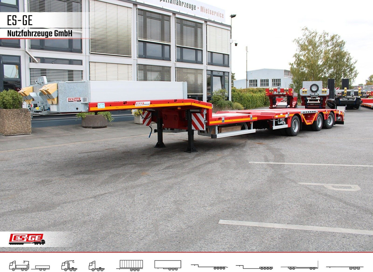 Naczepa niskopodwoziowa Faymonville MAX Trailer MAX100 Semi-Tieflader Radmulden