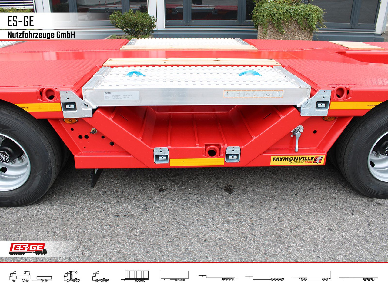 Naczepa niskopodwoziowa Faymonville Multimax Satteltieflader (1+2) - nachlaufgelenkt