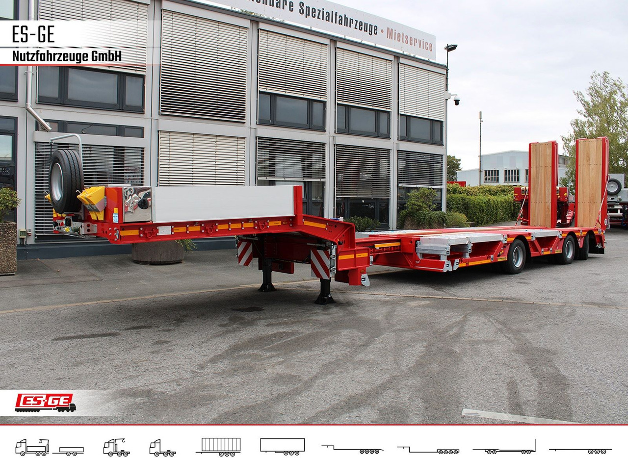 Naczepa niskopodwoziowa Faymonville Multimax Satteltieflader (1+2) - nachlaufgelenkt