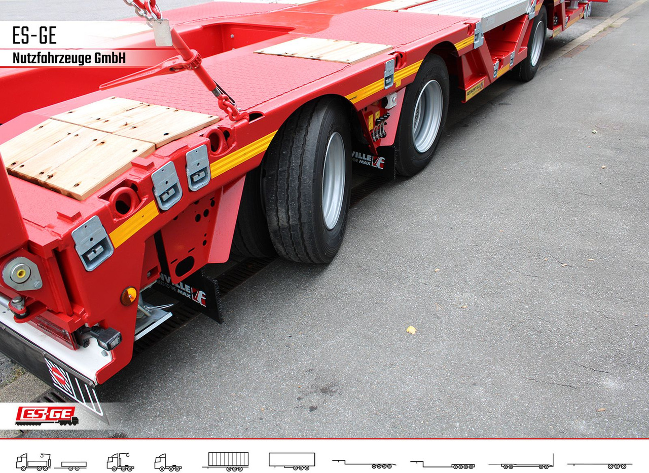 Naczepa niskopodwoziowa Faymonville Multimax Satteltieflader (1+2) - nachlaufgelenkt