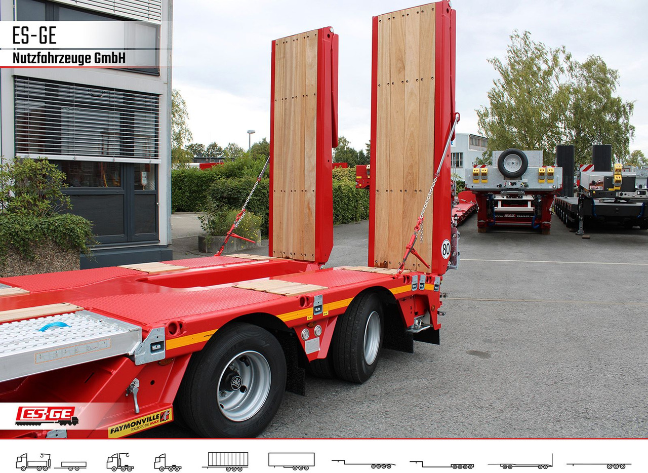 Naczepa niskopodwoziowa Faymonville Multimax Satteltieflader (1+2) - nachlaufgelenkt