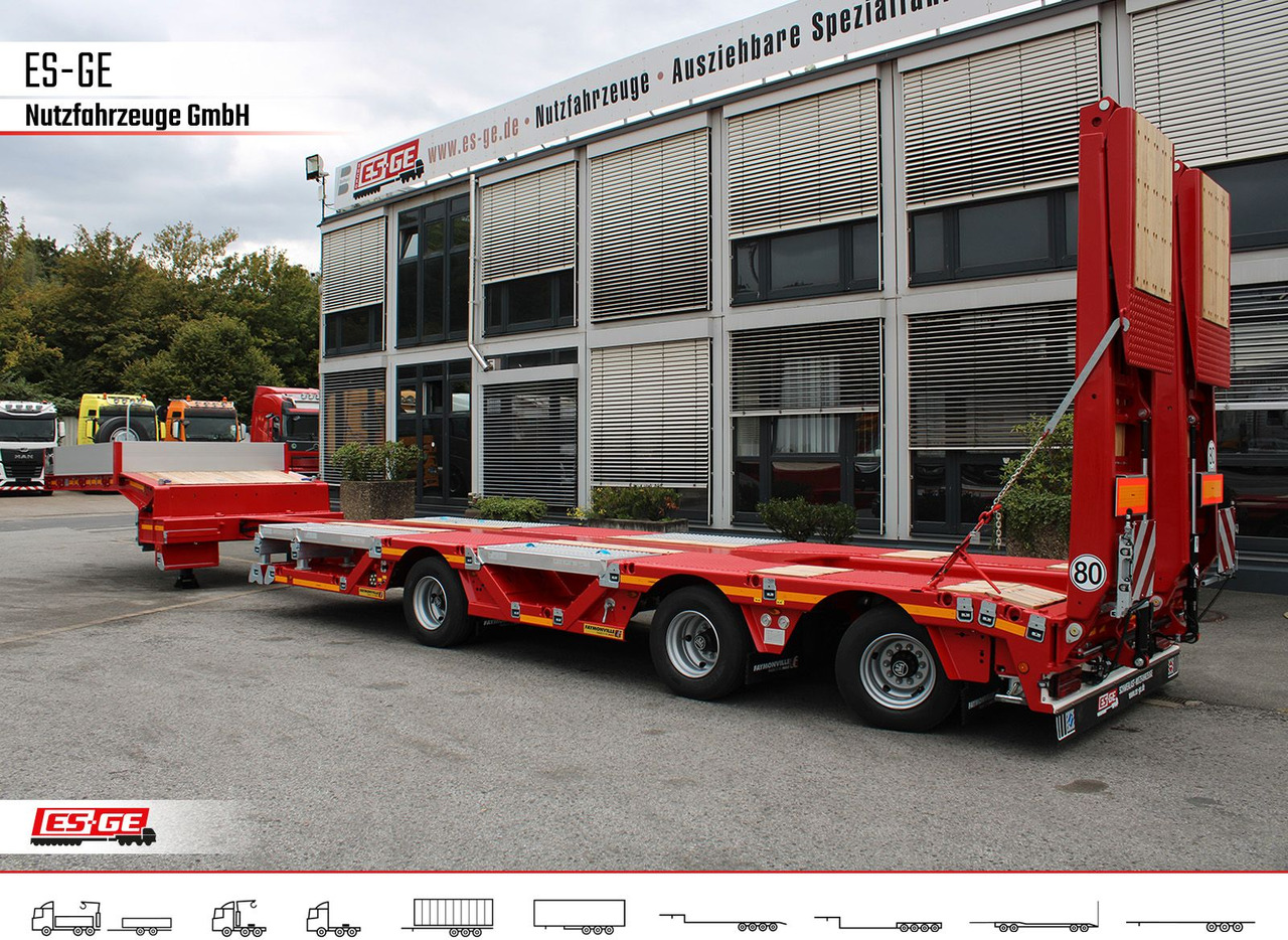 Naczepa niskopodwoziowa Faymonville Multimax Satteltieflader (1+2) - nachlaufgelenkt