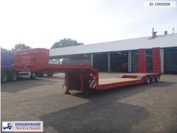 Galtrailer 3-axle lowbed trailer 50000 kg / steering axle - Naczepa niskopodwoziowa