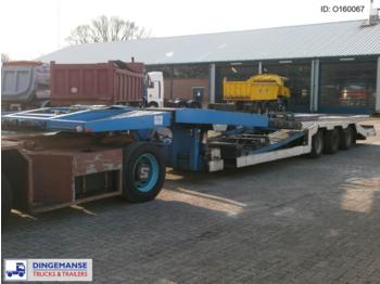 Louault 3-axle truck/machinery transporter trailer - Naczepa niskopodwoziowa