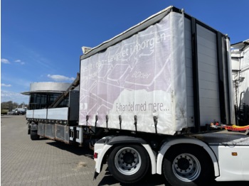 DAPA City trailer with HMF 910 - Naczepa platforma/ Burtowa