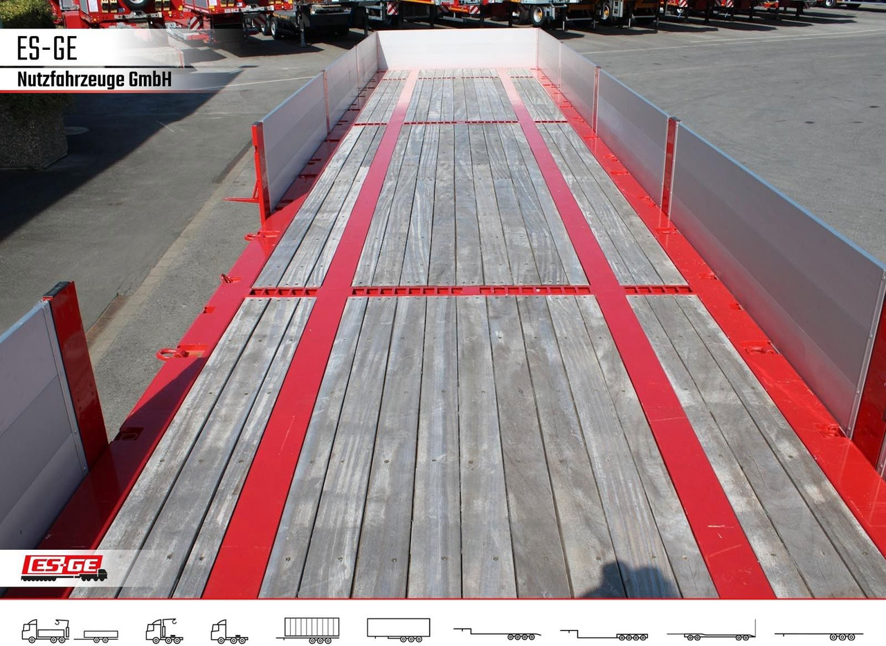 Naczepa platforma/ Burtowa ES-GE 3-Achs Sattelanhänger -Bordwände