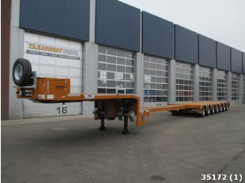 TSR Nieuwe 7 assige semi dieplader - Naczepa platforma/ Burtowa