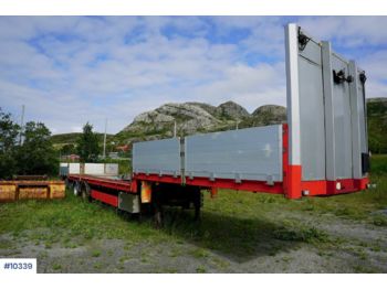  Tyllis Jumbo trailer with driving ramps - Naczepa platforma/ Burtowa