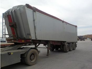  2007 Weightlifter Tri Axle Insulated Bulk Tipping Trailer c/w WLI, Easy Sheet (Plating Certificate Available, Tested 05/20) - Naczepa wywrotka