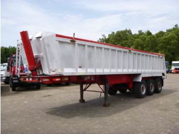 Weightlifter Tipper trailer alu / steel 34.5 m3 + tarpaulin - Naczepa wywrotka