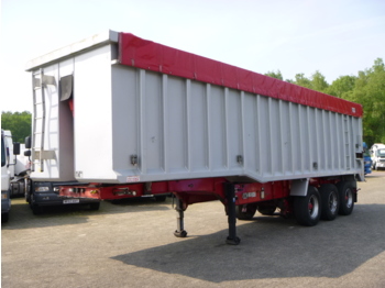 Wilcox Tipper trailer alu 54 m3 + tarpaulin - Naczepa wywrotka