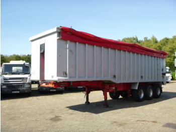 Wilcox Tipper trailer alu 54 m3 + tarpaulin - Naczepa wywrotka