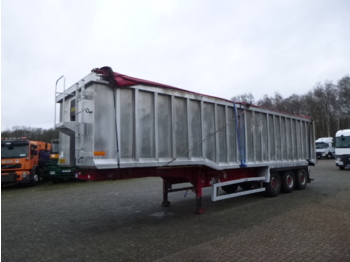 Wilcox Tipper trailer alu 55 m3 + tarpaulin - Naczepa wywrotka