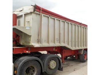  Wilcox Tri Axle Bulk Tipping Trailer (Plating Certificate Available, Tested 10/19) - Naczepa wywrotka