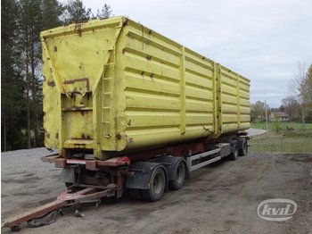 Närko D4YF51H11 Lastbilssläp med containers  - Naczepa zamknięte nadwozie
