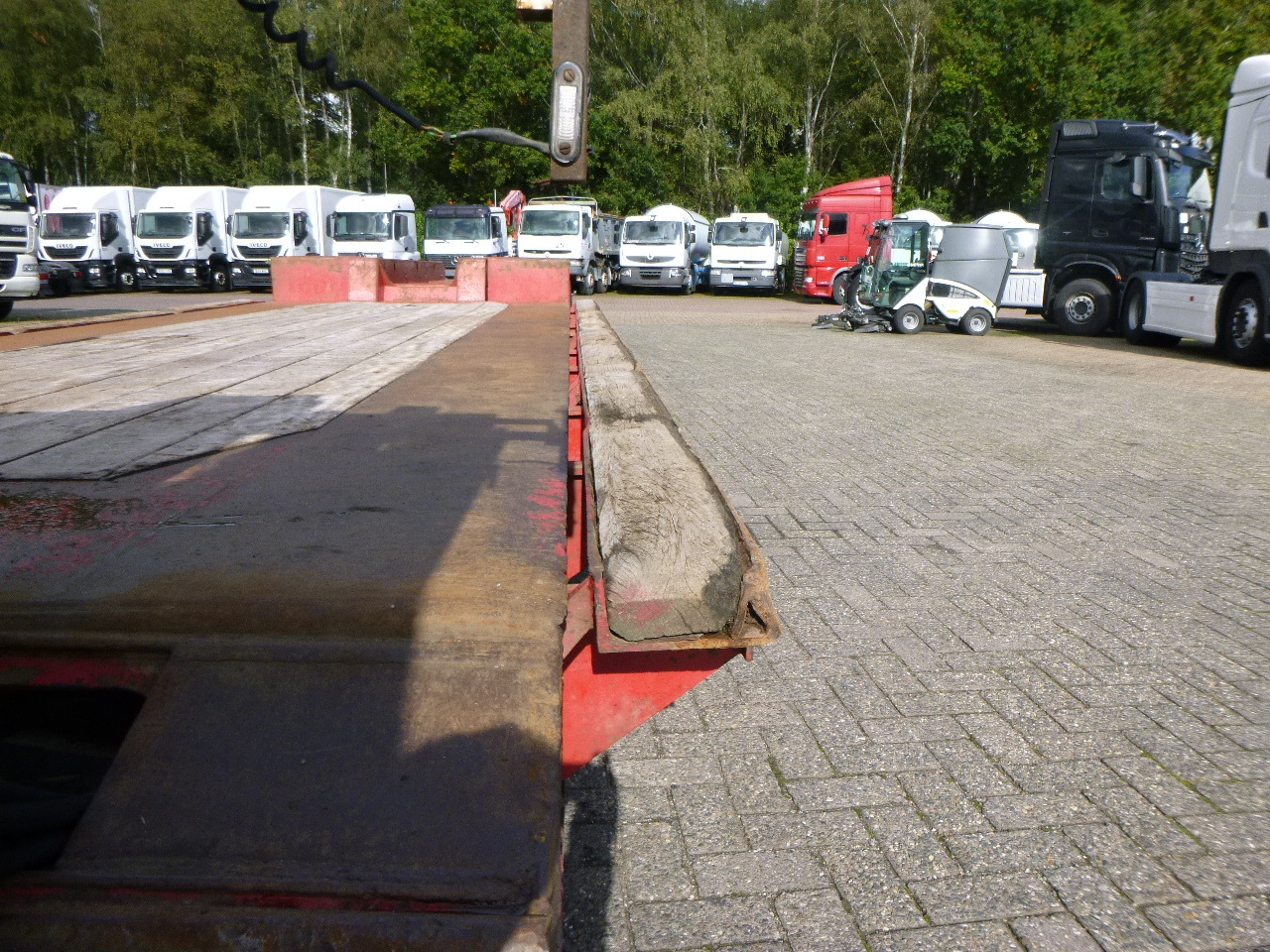 Naczepa niskopodwoziowa Nooteboom 3-axle lowbed trailer EURO-60-03 / 77 t: zdjęcie 14