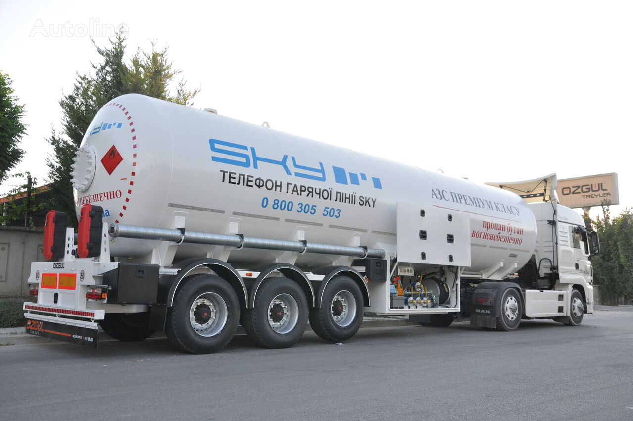 Nowy Naczepa cysterna dla transportowania gazu Özgül GAS TANKER SEMI TRAILER: zdjęcie 13