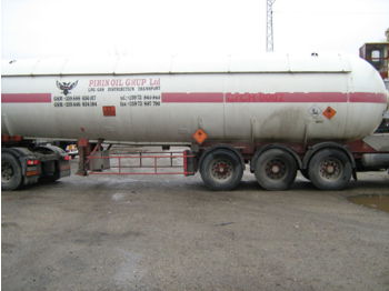 Naczepa cysterna dla transportowania gazu ROBINE: zdjęcie 1