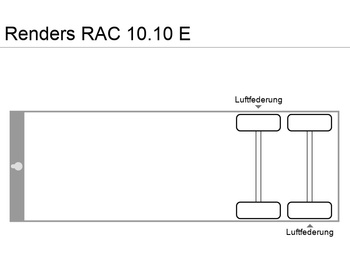 Naczepa kontenerowiec/ System wymienny Renders RAC 10.10 E: zdjęcie 5