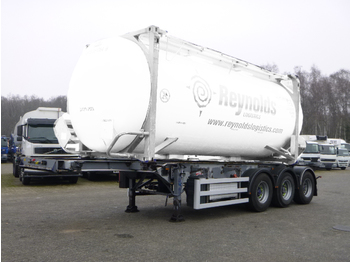 Naczepa kontenerowiec/ System wymienny SDC 3-axle container trailer 20-30 ft + pump: zdjęcie 1