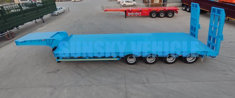 Nowy Naczepa niskopodwoziowa dla transportowania ciężkiego sprzętu SUNSKY 3-Axle 30Ton lowbed semi-trailer: zdjęcie 6