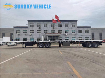 SUNSKY superlink trailer for sale - Naczepa platforma/ Burtowa: zdjęcie 2
