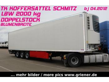 Naczepa chłodnia Schmitz Cargobull SKO 24/DOPPELSTOCK / LBW BÄR 2000 kg / BLUMEN /: zdjęcie 1