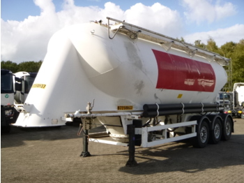 Naczepa silos dla transportowania mąki Spitzer Powder tank alu 39 m3 / 1 comp: zdjęcie 1