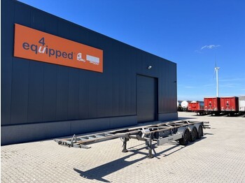 Naczepa kontenerowiec/ System wymienny Van Hool 45FT HC, SAF INTRADISC, empty weight: 3.700kg, NL-chassis, APK: 08/2022, 2x available: zdjęcie 1