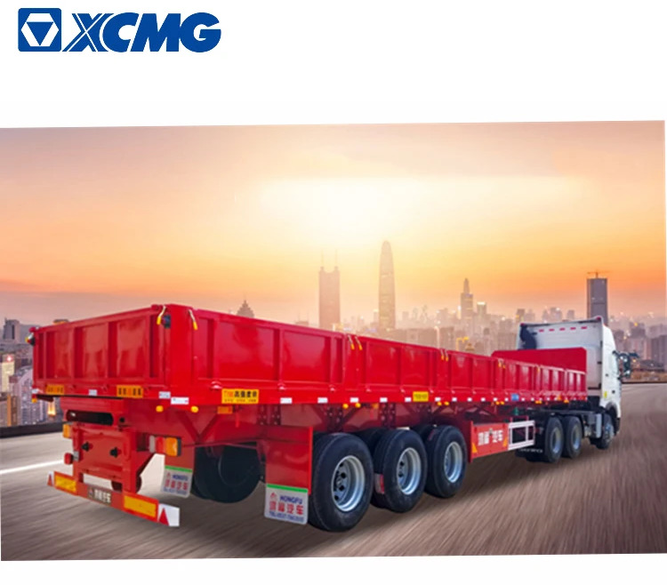 Naczepa niskopodwoziowa XCMG Official 3 Axle Truck Trailers Low Bed Container Semi-Trailer: zdjęcie 9