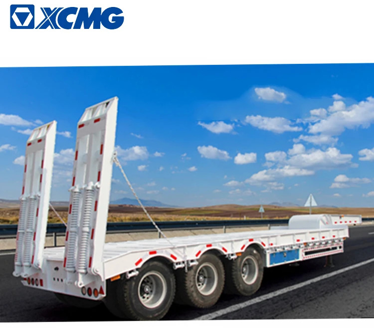 Naczepa niskopodwoziowa XCMG Official 3 Axle Truck Trailers Low Bed Container Semi-Trailer: zdjęcie 8