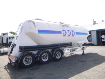 Naczepa silos dla transportowania mąki ZVVZ Powder tank alu 40 m3 / 1 comp: zdjęcie 4
