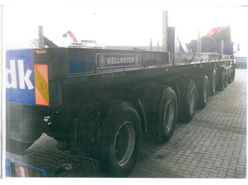 wellmeyer 5-axle ballast trailer - Naczepa