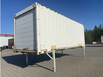 Nadwozie - furgon - BDF Wechselkoffer mit Rolltor 7,45 m kran- und stapelbar: zdjęcie 1