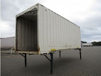 Nadwozie - furgon / - Jumbo Wechselkoffer OHNE Rolltor 7,45 m: zdjęcie 1