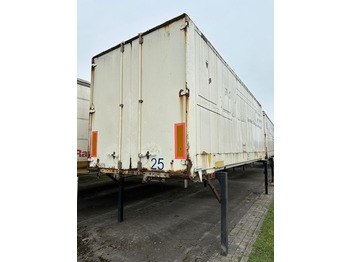 Nadwozie - furgon Krone Stahl-Glattwand-Wechselkoffer 7.45m BDF mit Portaltüren als Lager: zdjęcie 3