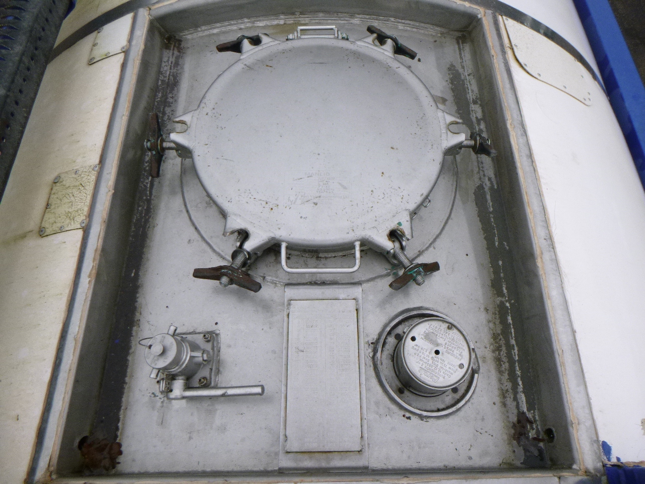 Kontener zbiornikowy, Naczepa M Engineering Chemical tank container inox 20 ft / 23 m3 / 1 comp: zdjęcie 8