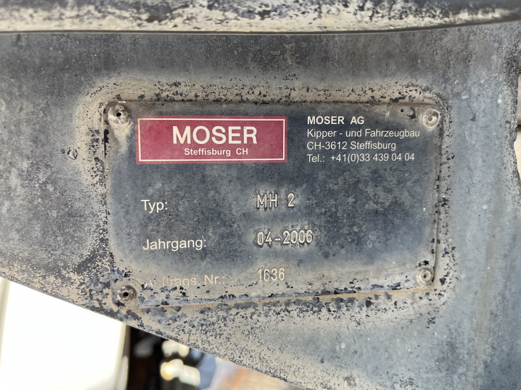 Urządzenie hakowe/ Bramowe Mercedes-Benz Moser MH 2 Abrollkipper 26 t   Schub   Knick: zdjęcie 14