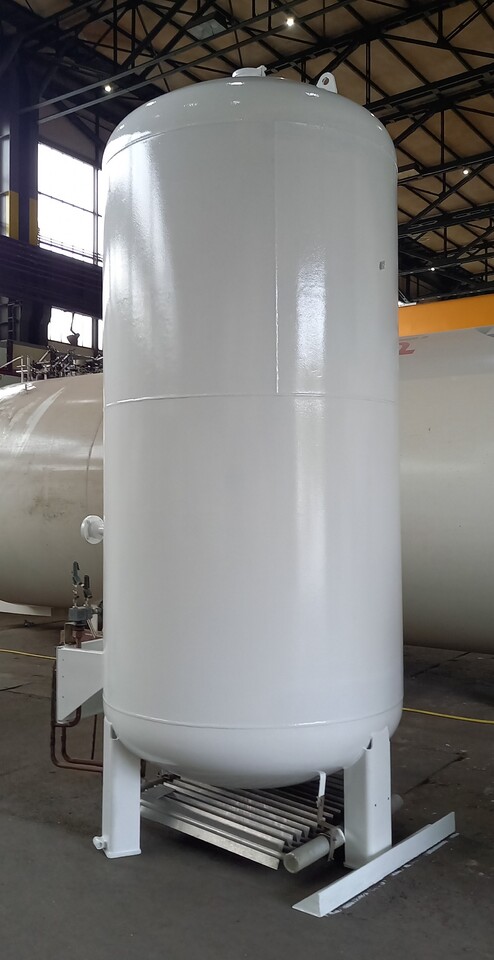 Zbiornik magazynowy Messer Griesheim Gas tank for oxygen LOX argon LAR nitrogen LIN 3240L: zdjęcie 4