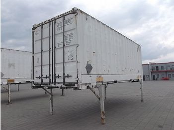 Nadwozie - furgon Wechselkoffer Portaltür 7,45 m stapel-kranbar: zdjęcie 1